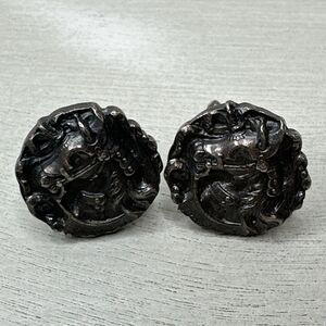 Vintage Mid Modern Century Cufflinks Medieval Horse